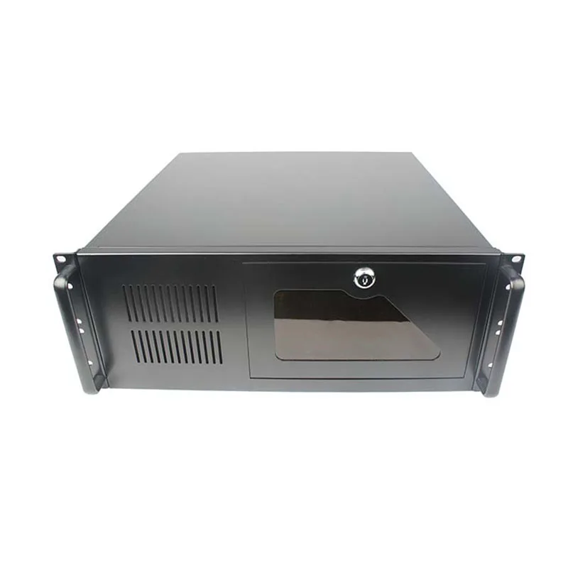 4U450 DVR компьютер чехол промышленный сервер контрольное оборудование утолщение 1,2 мм черный/белый цвет Поддержка 19 дюймов стандартный стеллаж для выставки товаров