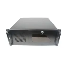 4U450 DVR компьютер чехол промышленный сервер контрольное оборудование утолщение 1,2 мм черный/белый цвет Поддержка 19 дюймов стандартный стеллаж для выставки товаров