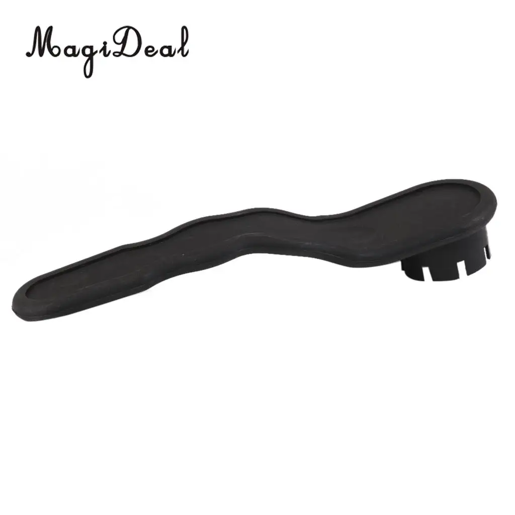 MagiDeal Universal 1Pc PVC Air Valve Wrench 8-Groove Wrench Replacement for Inflatable Boats Kayak Canoe Dinghy Accessory Black