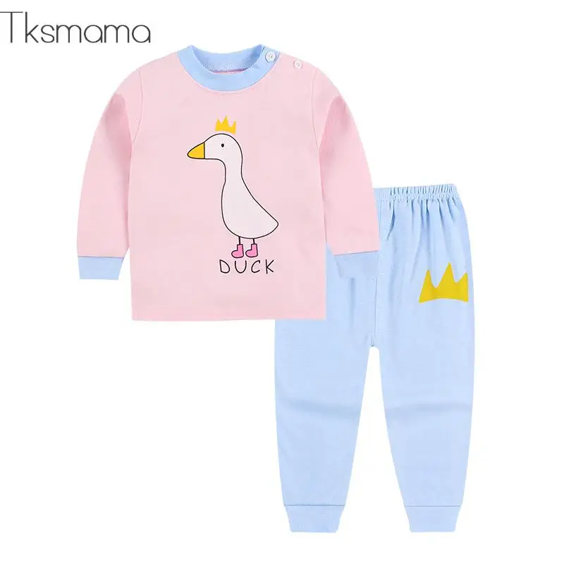

Spring Autumn Clothes For Baby Boy Lovely Cartoon Pattern Clothes Outfits Fot Baby Girl