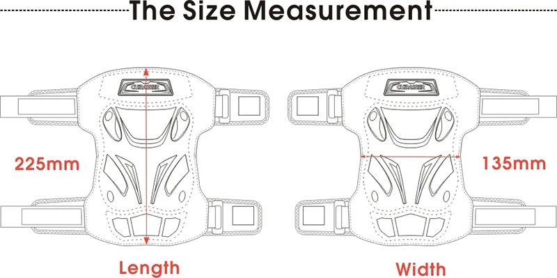 2 шт. мотоциклетные наколенники охранники Cuirassier локоть гоночный внедорожный защитный наколенник для мотокросса защитное Фиксирующее приспособление мотоцикл