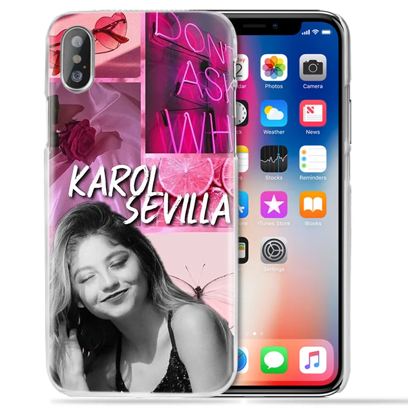 Чехол Soy Luna для iPhone 12 Mini 11 Pro XS Max XR X 10 7 7S 8 6 6S Plus 5S SE 5 роскошные Прозрачные Жесткие