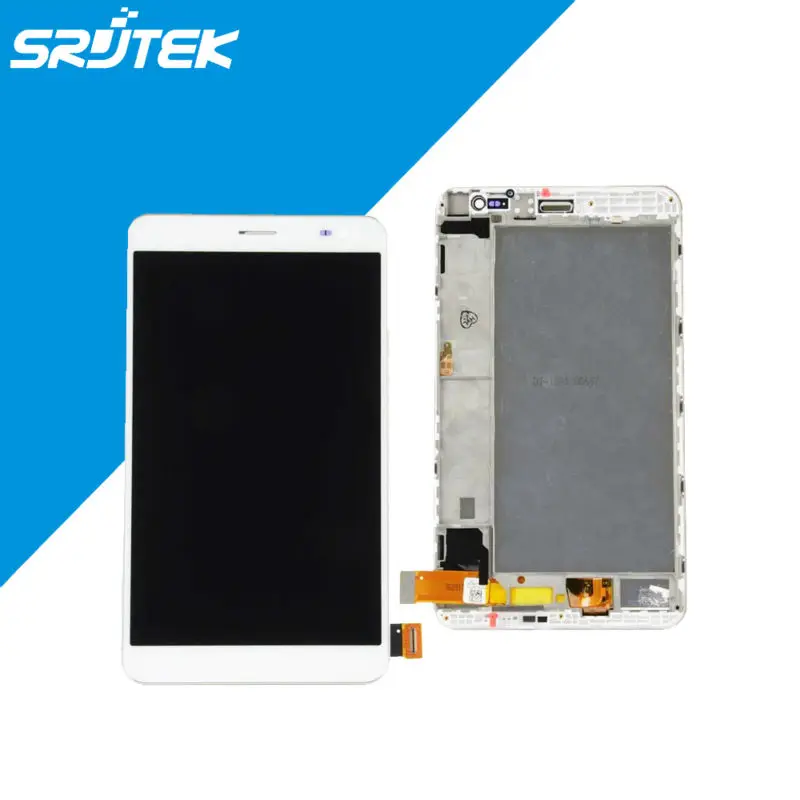 

White For huawei for honor x1 LCD Display With Touch Screen Digitizer Assembly With Frame Free Shipping