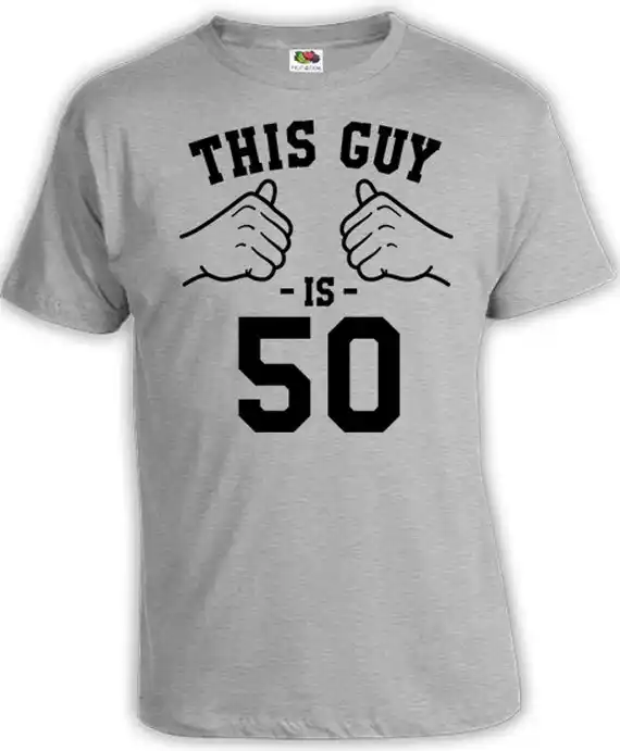 camisetas 50 cumpleaños hombre