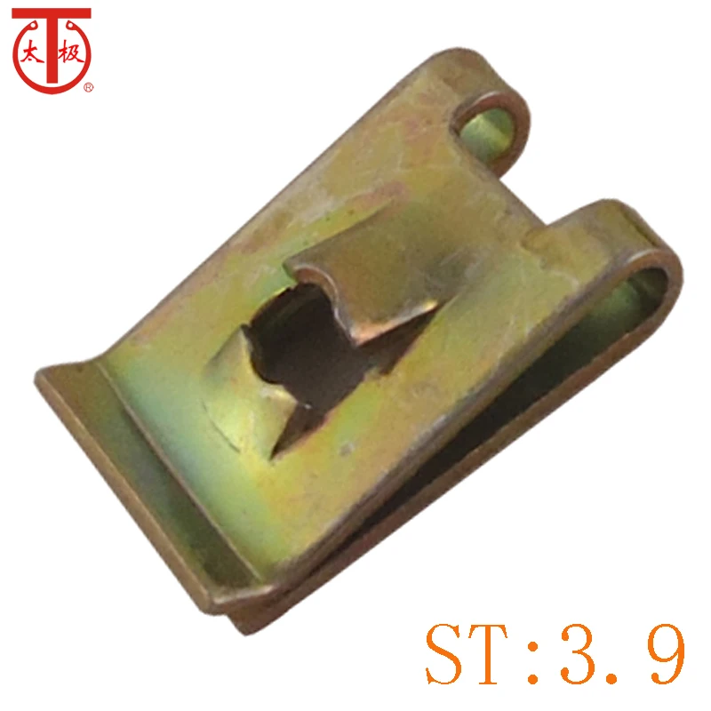 

( ST3.9) QC330 Spring slice nuts (u type Nuts) Steel Spring Nuts (Q397) 100 pieces/lot