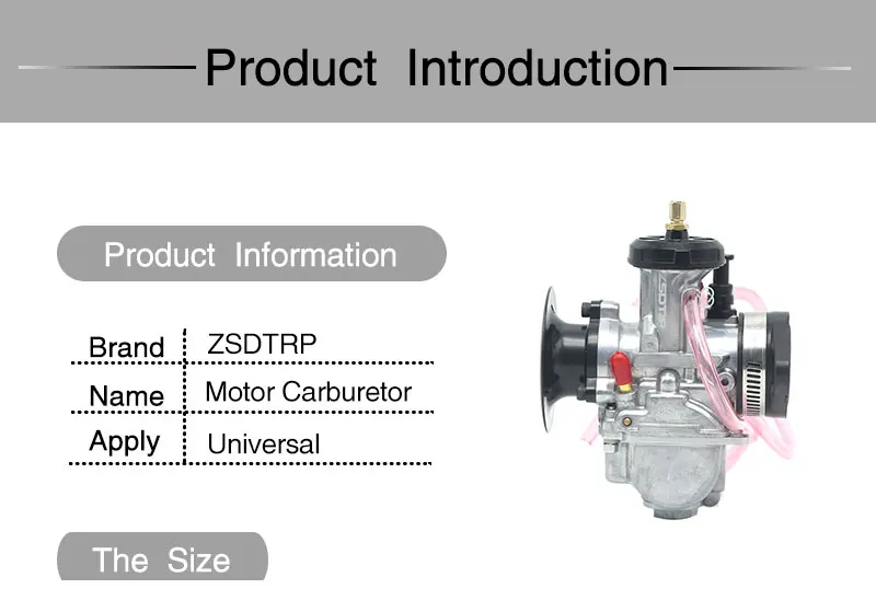 ZSDTRP карбюратор KOSO PWK KSR 28 мм 30 мм 32 мм 34 мм Carburador KSR Evolution KIT EVO Carb для RM YZF KTM Honda