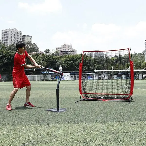 

Baseball Net Baseball Goal Softball Practice Net with Bow Frame Strike Target Area Outdoor Sports High Quality Compact Transport