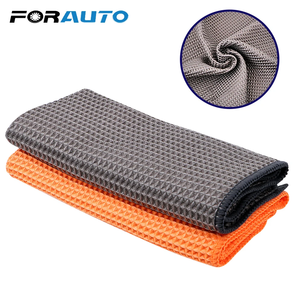 

FORAUTO Ultra Soft Car Wash Towel Microfiber Cloth for Car Wax Polish Auto Care Detailing Cleaning Tool Car-styling 40*40cm