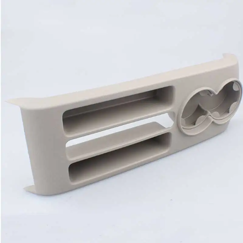 

For 2002-2010 POLO Central Channel Cup Holder Beverage Cup Holder Handbrake Cover Beige Color Plastic Central Channel Cup Holder
