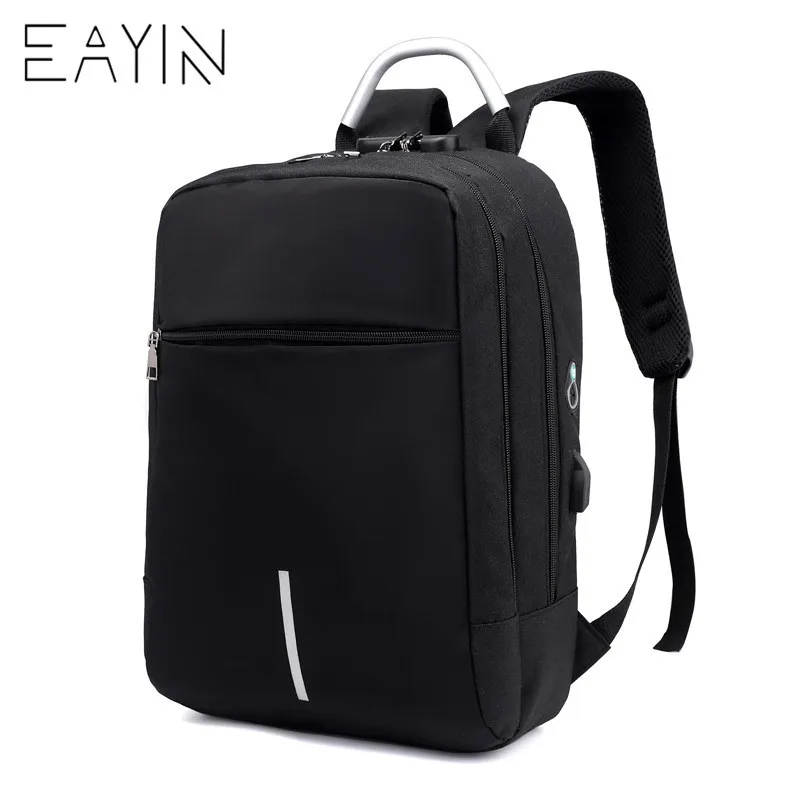 

High Quality Men Backpacks Anti Theft Backpack Women Bag USB Charge 15Inch Laptop Mochila Waterproof Travel SAC Back Pack