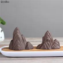 NOOLIM чайный набор, украшение для чайного подноса, аксессуары для чая, питомец, фиолетовая глина, холм, украшения, китайский стиль, керамические изделия, ремесла для крыльца