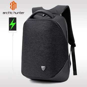 

ARCTIC HUNTER 00193 Large Capacity Anti Theft Laptop Backpack Male USB Charging Waterproof Backpack Men for Travel Bags Mochilas