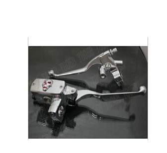 

7/8" Handlebar Skull Control Reservoir Brake Clutch Levers For Suzuki Boulevard C50 Volusia 800 C90 M109R C109 Marauder 800 M50