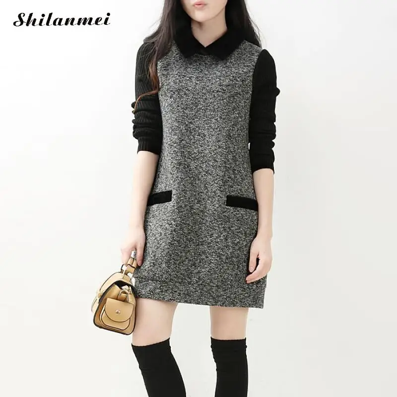 Купить Платье Женское Осень Зима