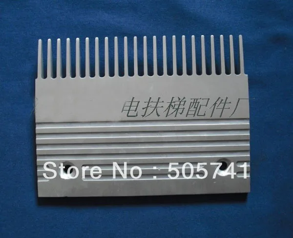 

Escalator/lift quick sidewalk aluminum comb