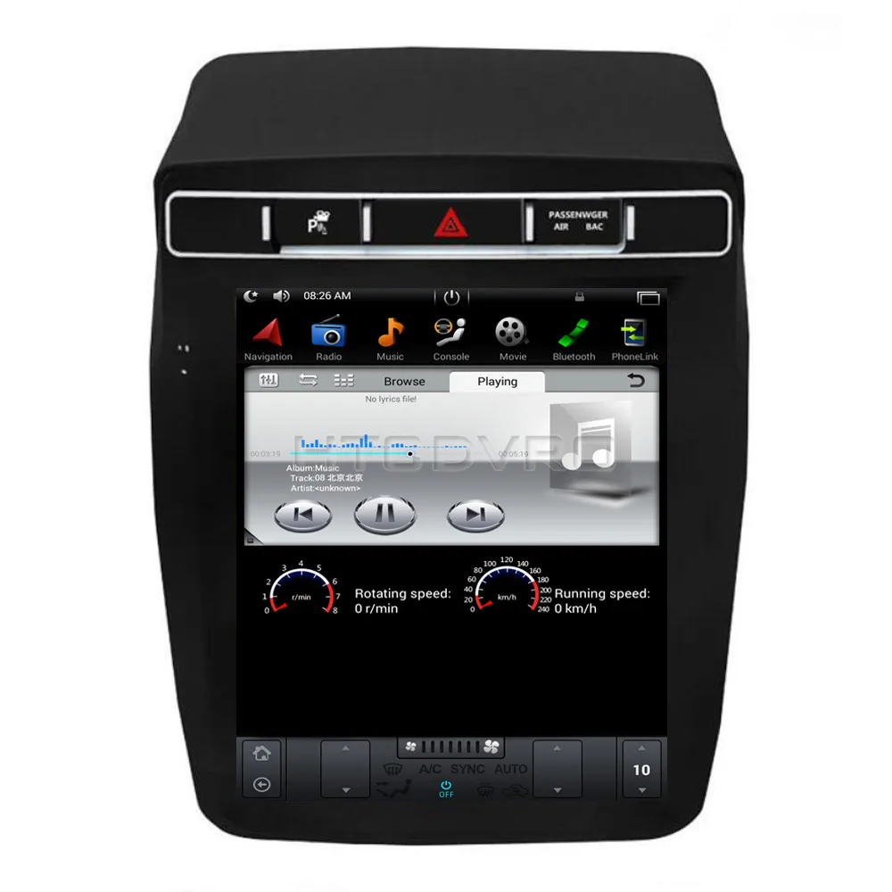 Cheap YMODVHT 10.4inch Telsa Style Vertical Screen Quad Core Android 7.1 2GB RAM Car DVD GPS for VW Touareg 2010-2015 2016-- RDS Radio 11