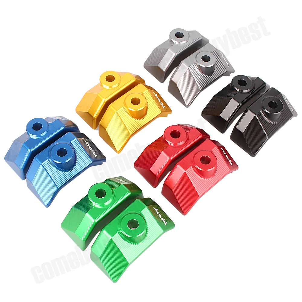 

Motorcycle Accessories CNC Rear Fork Spindle Chain Adjuster Blocks For Kawasaki Z800 2012 2013 2014 2015 Black Red Silver Green