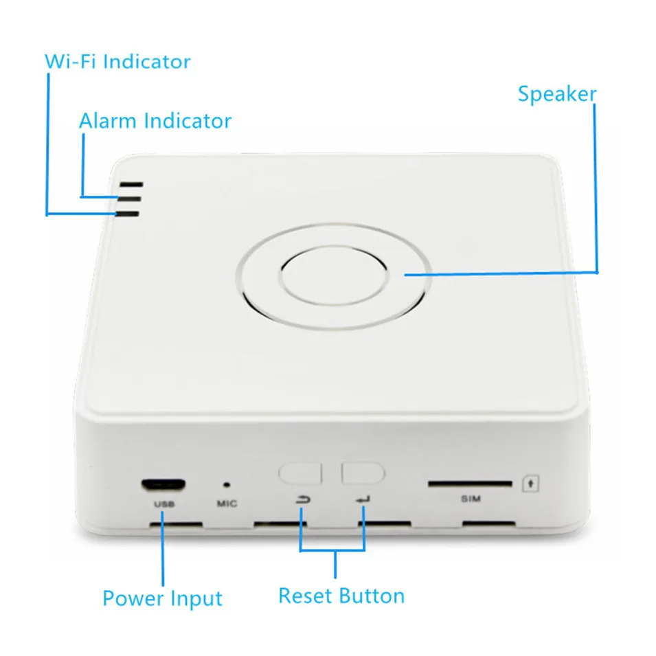 New Broadlink S2-HUB Security Alarm System Kit Detector Motion Sensor Door Window Alarm Remote Control For Smart Home Automation-9