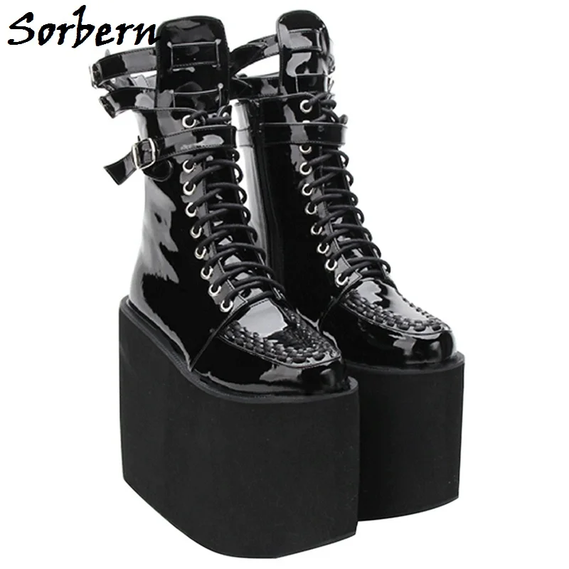 Sorber Multi Buckle Straps Ankle Boots Zipper High Heels Women Shoes Custom Color Spring Fashion Platform Ladies Ankle Boots Sorber Multi Buckle Straps Ankle Boots Zipper High Heels Women Shoes Custom Color Spring Fashion Platform Ladies Ankle Boots