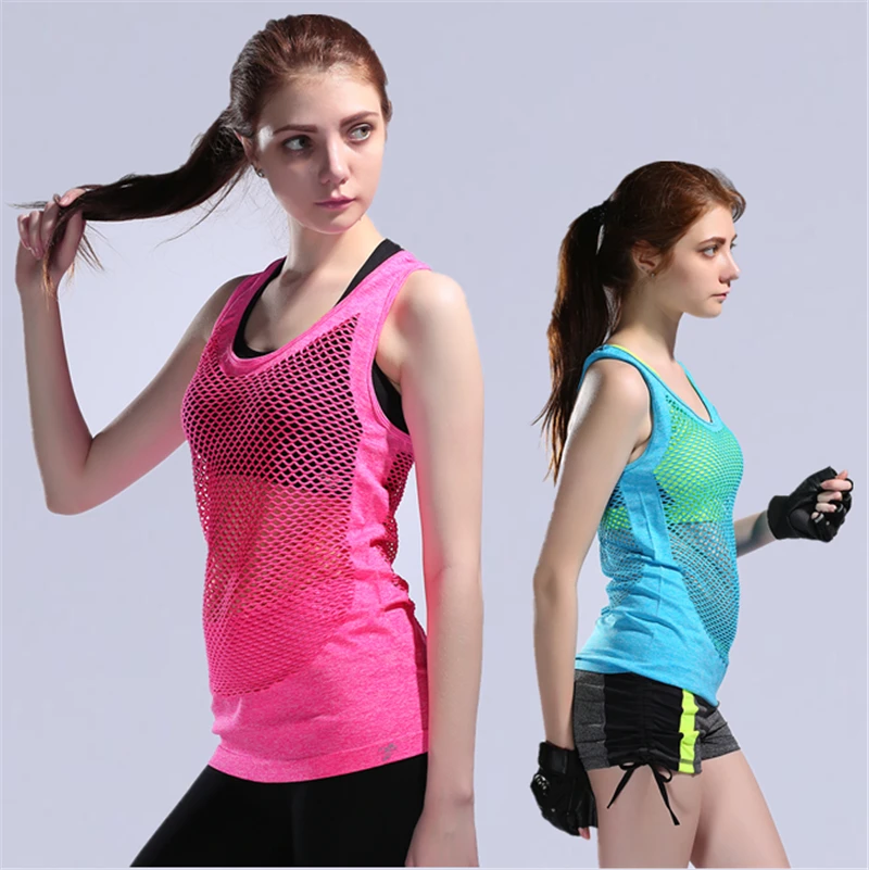 Women's Sport Tank Tops Quick Dry Breathable Sport Running Sleeveless