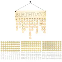 popular wood birthday calendar buy cheap wood birthday calendar lots school birthday calendar