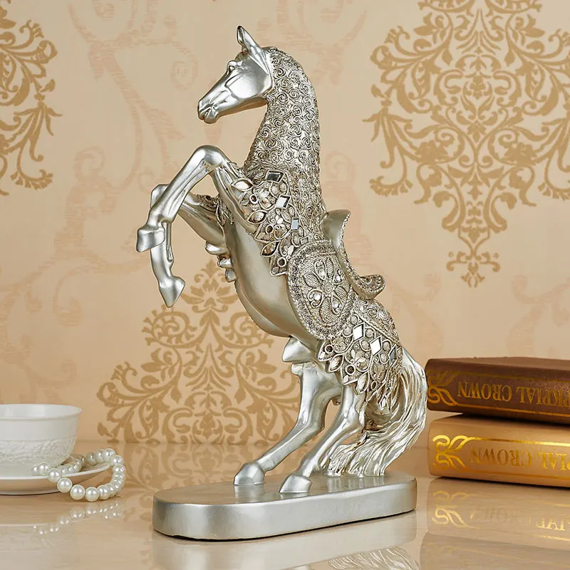  XXXG//European Home Furnishing jewelry decorations horse exquisitely retro lucky crafts business gi - 32773399947
