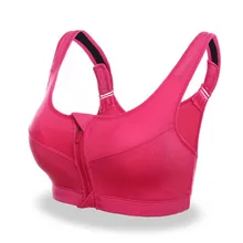 DICHSKI женский спортивный лифчик для бега на молнии спереди спортивный бюстгальтер для йоги мягкие фитнес топы майка для велоспорта тренировки спортивные 3 размера бюстгальтеры для йоги