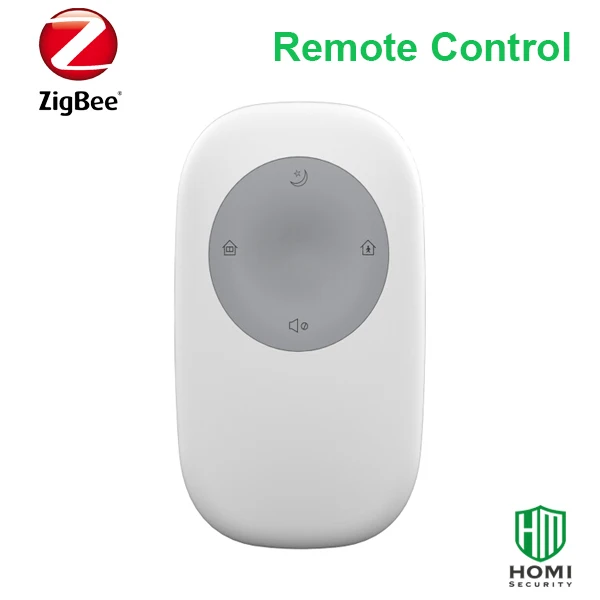 Wireless Zigbee remote Arm/Disarm/Stay home arm/SOS4 buttons remote