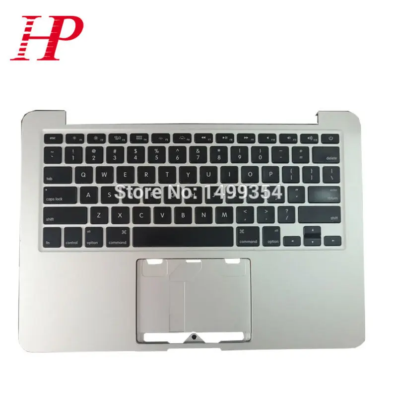 Поздно 2012 начале 2013 EMC2557/2672 A1425 верхней случае Упор для рук для Apple Macbook Pro 13 ''retina Topcase упор с нами клавиатура