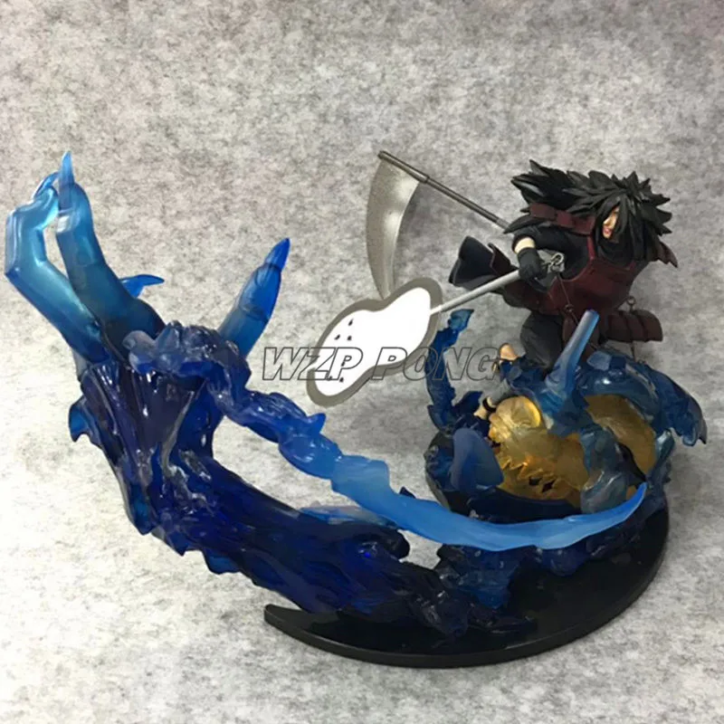 

18cm Naruto Uchiha Madara Tempestuous God of Battle Ver Figurine Toys PVC Action Figure Collectible Model Toy Gift