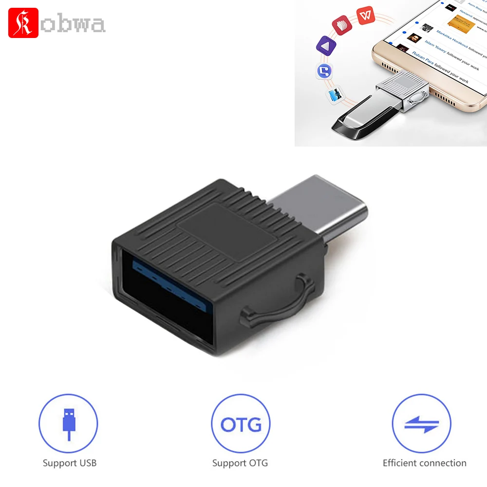 

OTG USB C Male to USB3.0 Female adapter OTG Type-C to USB adapter Converter For Macbook For Samsung S8 S9 note 8 Plus Xiaomi