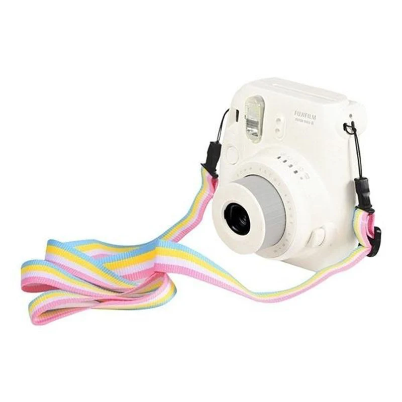 Камера 90 см Кожаный ремешок на шею, через плечо ремень для Polaroid Fujifilm Fuji фильм Instax Mini 90 70 50 25 7S 9 8 мгновенная печать