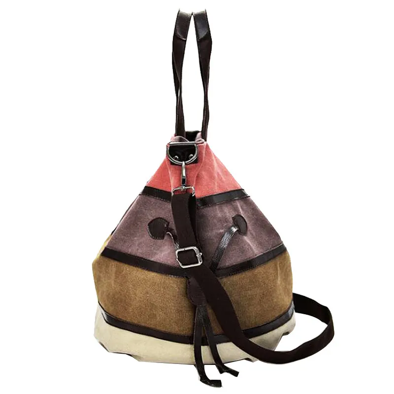 Сумки на плечо Повседневные холстинные сумки большой ёмкости Модная женская сумка с застежкой-молнией