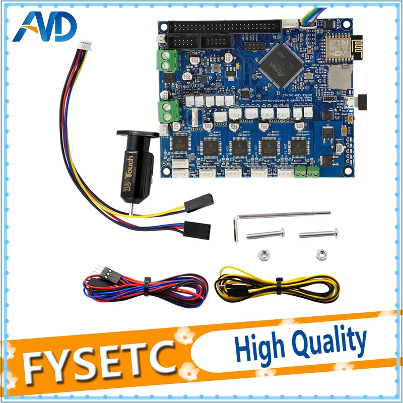 

Duet 2 Wifi V1.03 Cloned DuetWifi Advanced 32 Bit Electronics With Panpel Connected Board For 3D Printers CNC Machines