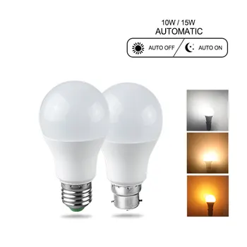 

Vacamm 2018 New LED E27 B22 Night Lights 10W Sensor Light Automatic Dusk to Dawn For Outdoor Home Hallway Porch Lighting