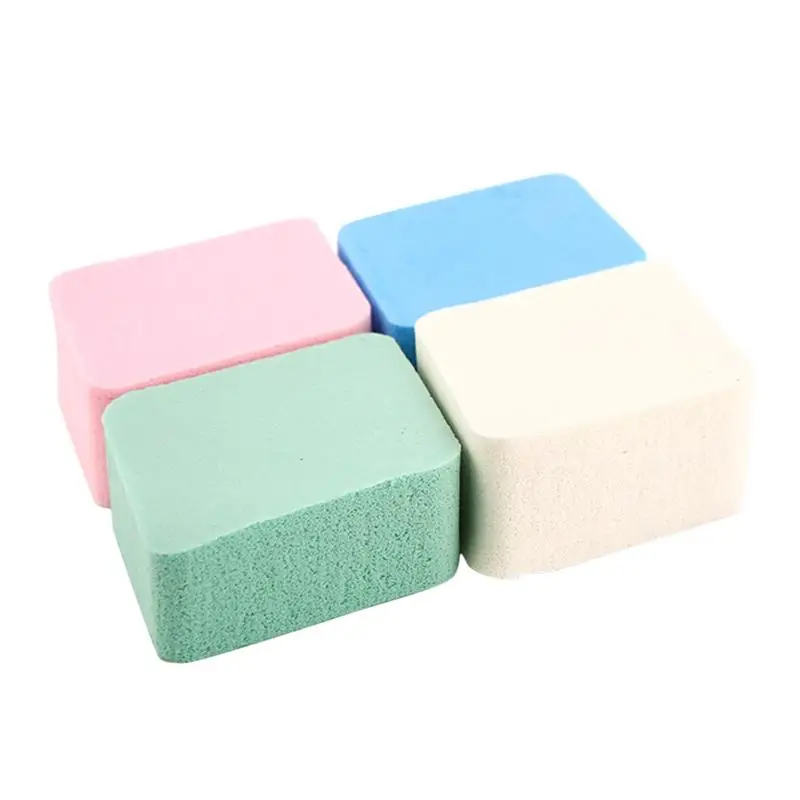 

4pcs Makeup Powder Puff Natural Sponge Four-color Diamond Powder Puff Makeup Tool for Concealer Powder Foundation BB Cream