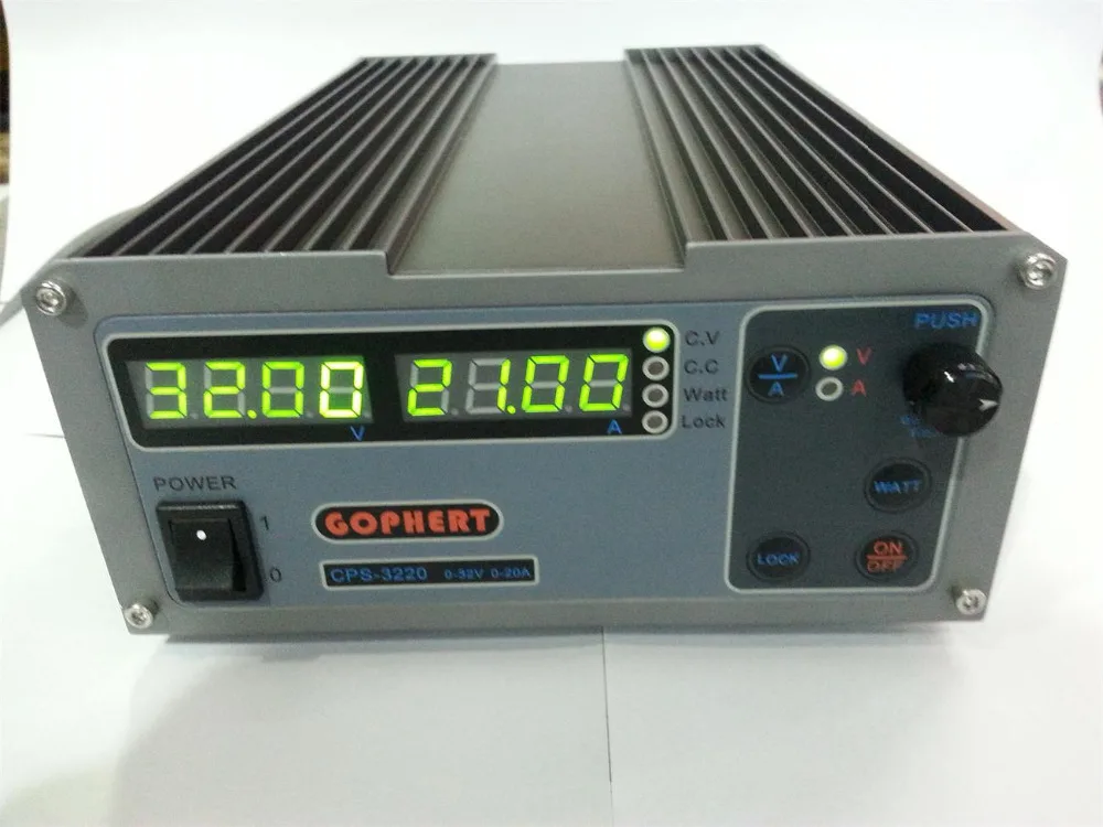 CPS 3220 Precision Compact Digital Adjustable DC Power Supply OVP/OCP/OTP Low Power 32V20A 220V