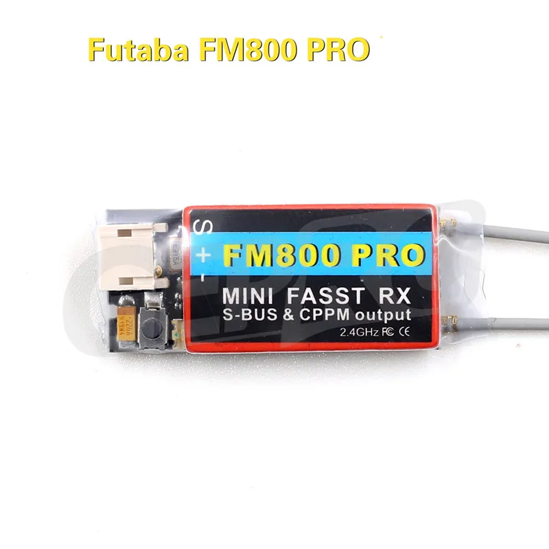 Futaba Fasst совместимый приемник FM800 PRO S. Автобусный выход cppm для дистанционного