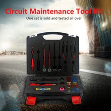 Automotive Circuit Repair Detector Circuit Repair Tool Set Sensor Signal Simulator Tool Set with Diode test light 1.5m Cable