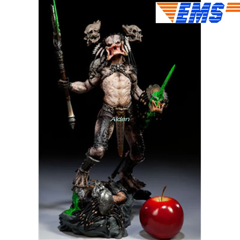 

19" Alien vs. Predator Statue Predator Bad Blood Bust Betrayer Predator Full-Length Portrait PF 1:5 GK Action Figure Toy B1077