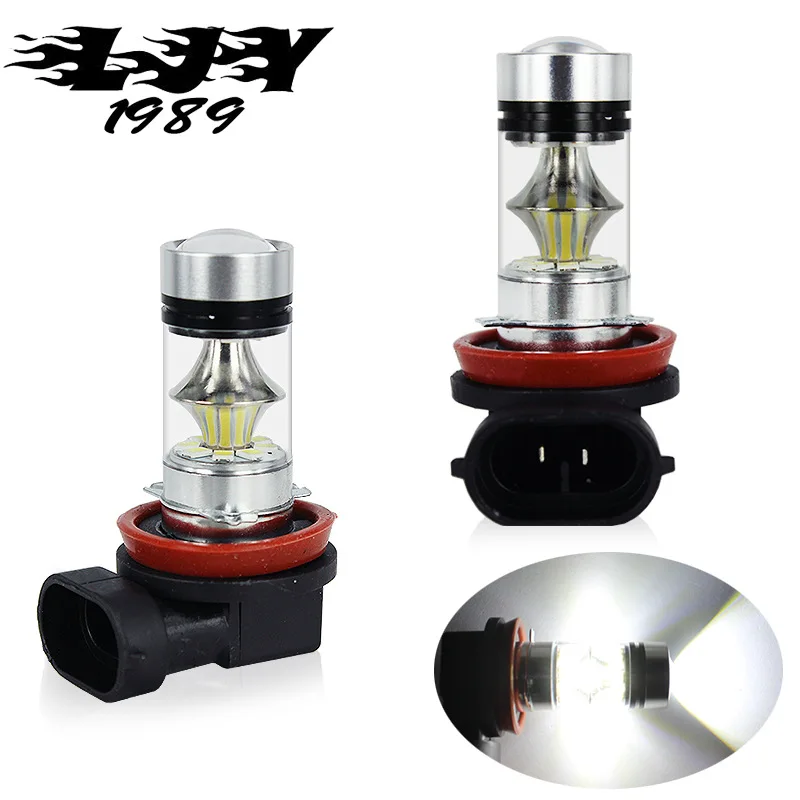 

Car led, LED, fog, H11, H8, 100W, 20LED, Samsung, LED, front, fog, 3030, bulb.