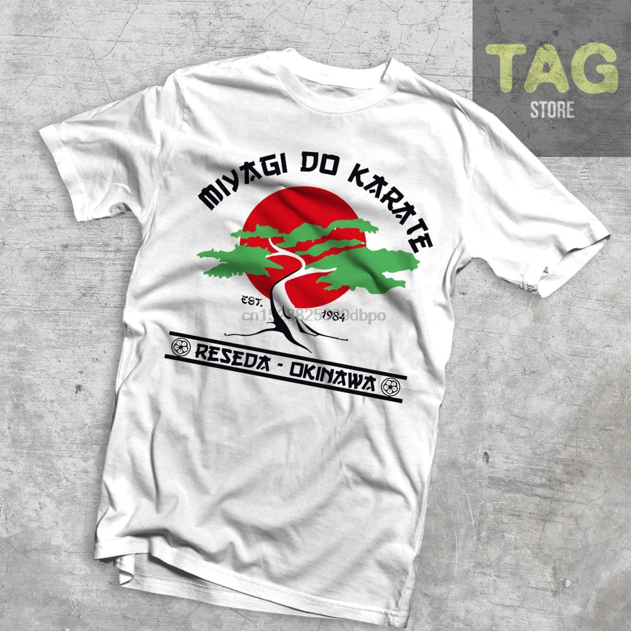 

Hot New 2019 Summer Fashion T-SHIRT Karate Kid Movie Cult Miyagi Do Karate Reseda Okinawa Tee Shirt