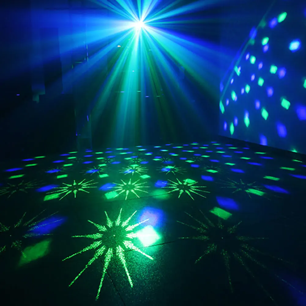 RGB Led диско шар лазерный светильник звук вечерние s для домашнего сценического