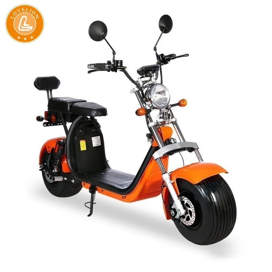 

LOVELION EEC certification Harley adult Electric Motorcycle Power mobility Scooter 1500 Wt 60v 12AH/20AH Lithium Battery Car