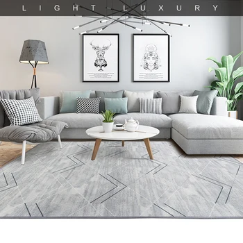

Nordic Modern Carpet For Living Room Simple Bedroom Rugs Bedside Study Floor Rugs Big Size Sofa Coffee Table Mat Hallway Runner
