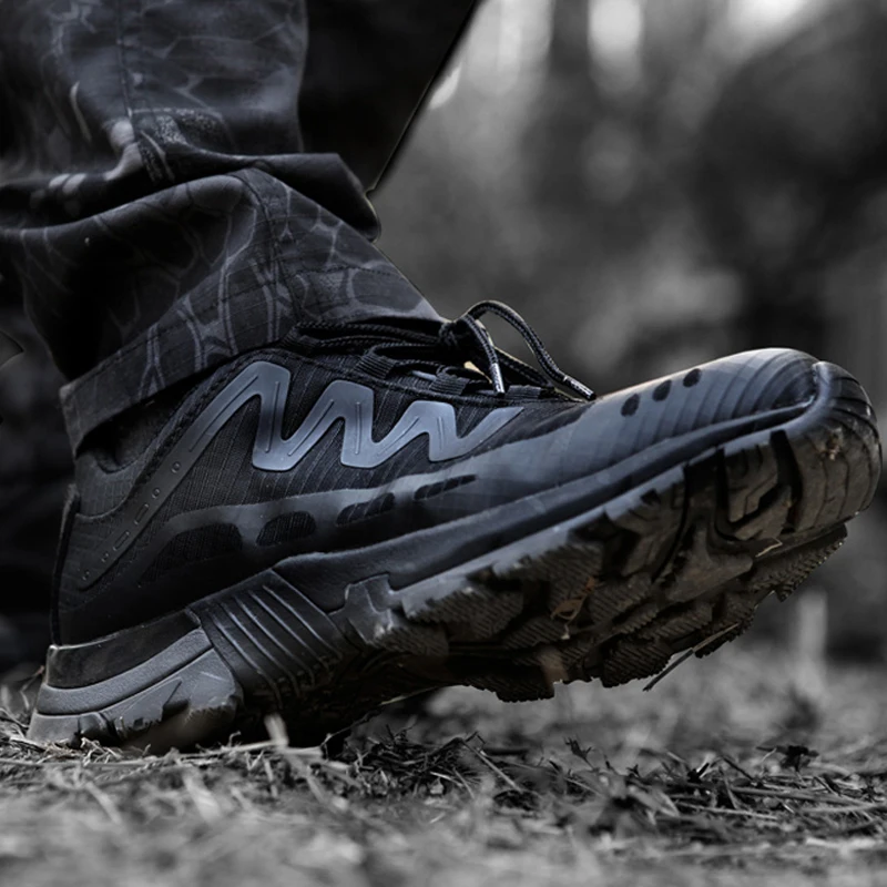 Brand soldiers Fishing Waders Outdoor sport Military hiking shoes trekking walking Running men Women waterproof Tactical boots