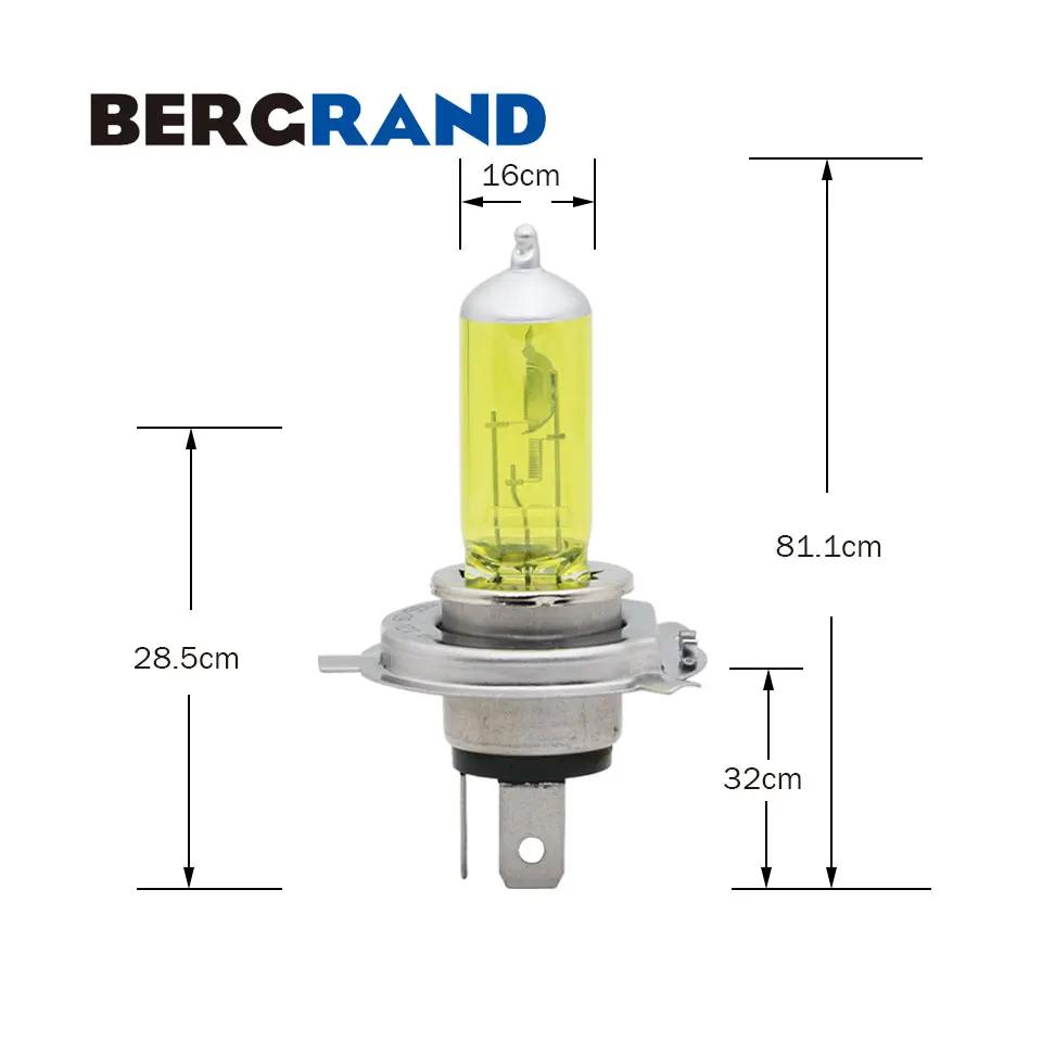 2 шт. галогенные лампы H4 12 В 60/55 Вт|h4 yellow headlight bulb|headlight bulbh4 |