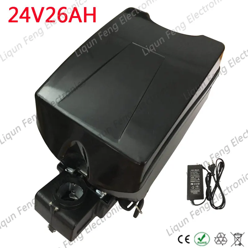 Top 24V 25ah lithium Electric Bicycle Battery 24v 25ah lithium ion Battery With 30A BMS and 29.4V 3A charger for 350W 500W Motor 0 Top 24V 25ah lithium Electric Bicycle Battery 24v 25ah lithium ion Battery With 30A BMS and 29.4V 3A charger for 350W 500W Motor 0