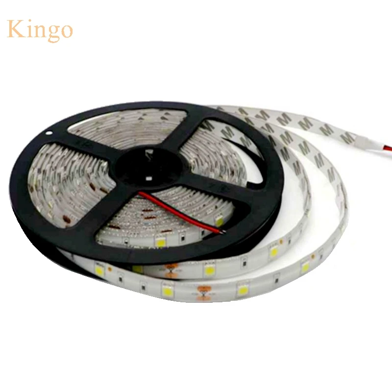 5 м светодиодный ленточный светильник SMD 5050 30led/M водонепроницаемый ip65 без
