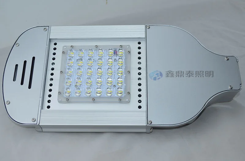 30W Silver led street light  30W led driver inside lamp die-casting aluminum led street light 3 year warranty IP65